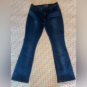 Size 18 Tall Lee Blue Jeans
